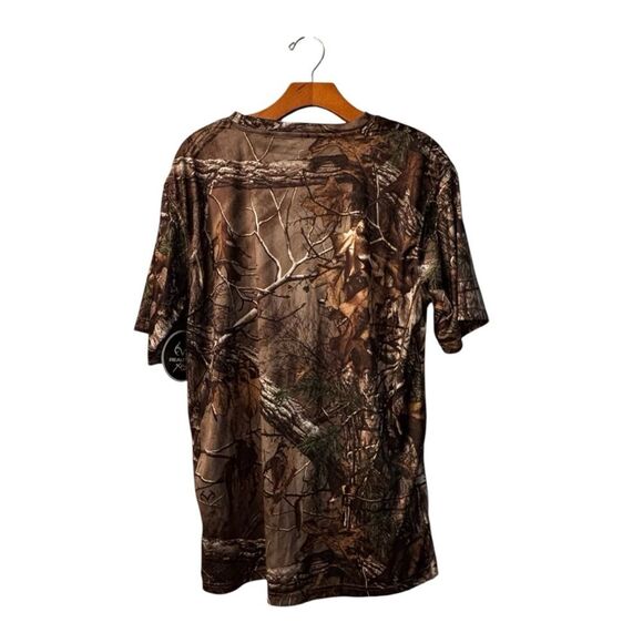 Realtree Brown and Green Short Sleeve Tee 8 0481 - Picture 5 of 6